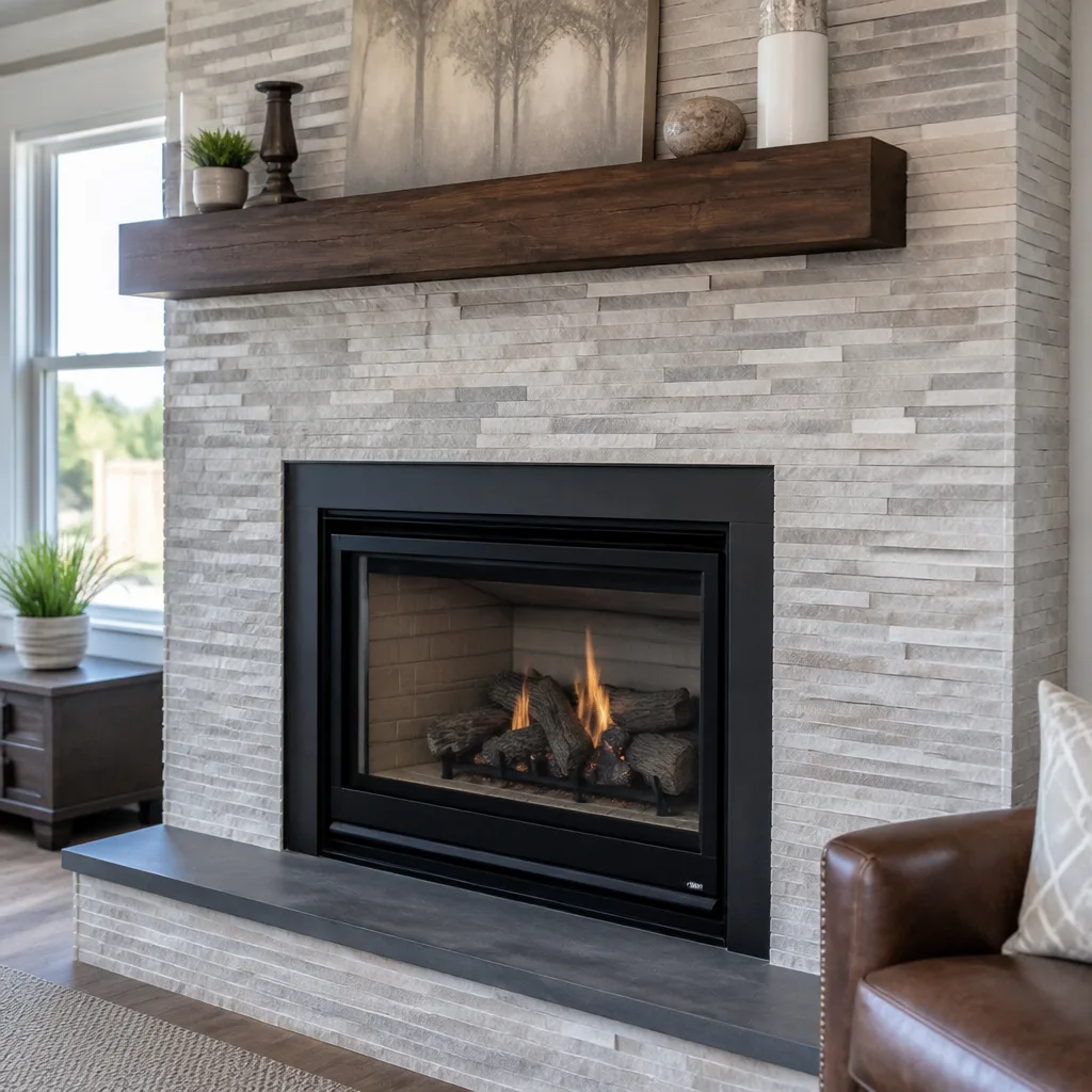 Gas fireplace service